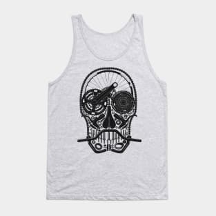 Bike Parts Skull Tank Top